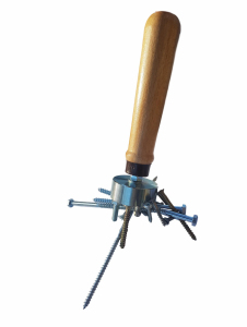 UCHWYT MAGNETYCZNY Z RĄCZKĄ N55x20/15,5 - 140kg